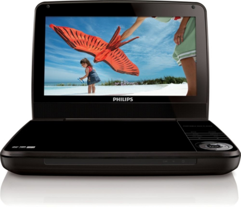 PHILIPS Lettore DVD Philips con schermo LCD nero
